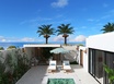 3 bedroom  Beachfront Villa with private Pool